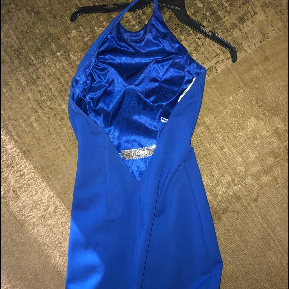 Blue Prom Dress - Picture 4 of 6